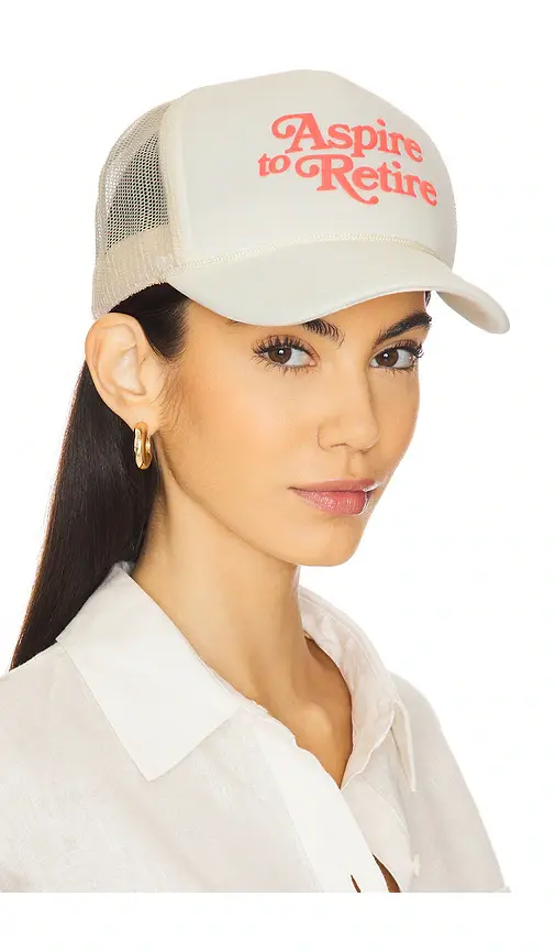 Motel Margarita Aspire Script Trucker Hat
