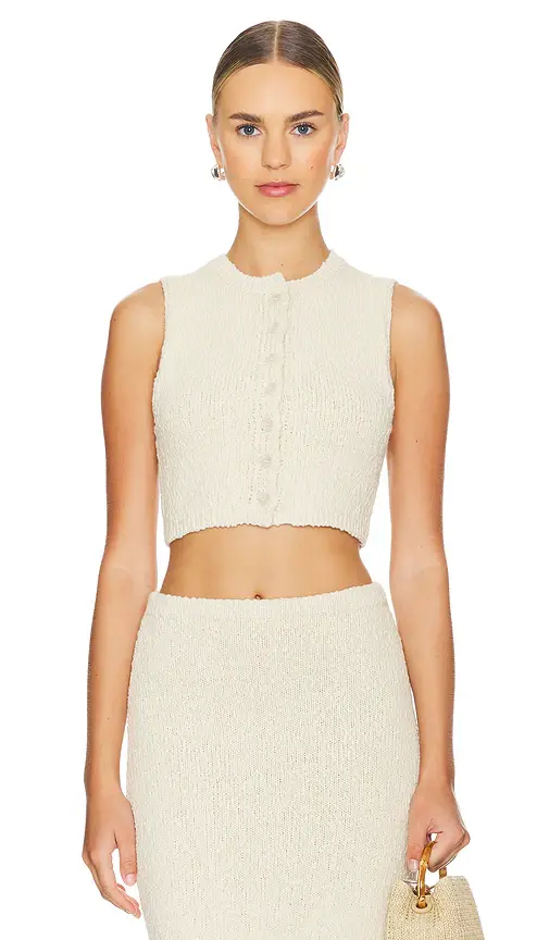 Lovers and Friends Agnese Cropped Vest