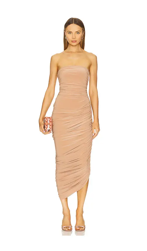 Norma Kamali Diana Strapless Gown | Image 1 Norma Kamali Diana Strapless Gown | Image 1