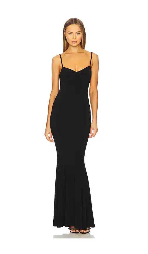 Norma Kamali Underwire Fishtail Gown | Image 1 Norma Kamali Underwire Fishtail Gown | Image 1
