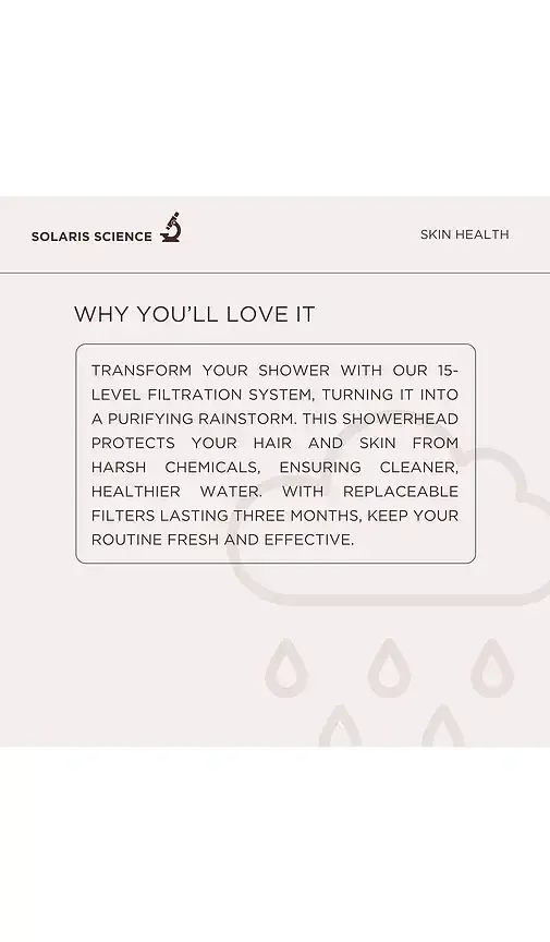 Solaris Laboratories NY Good Shower Shower Filter | Thumbnail 2 Solaris Laboratories NY Good Shower Shower Filter | Thumbnail 2