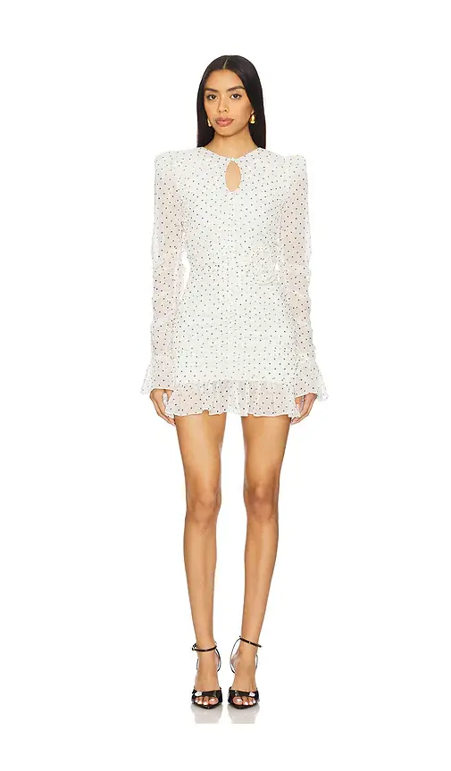 ROTATE Printed Long Sleeve Dress | Image 1 ROTATE Printed Long Sleeve Dress | Image 1