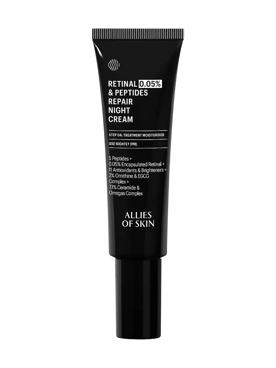 Allies of Skin 0.05% Retinal & Peptides Advanced Repair Night Cream