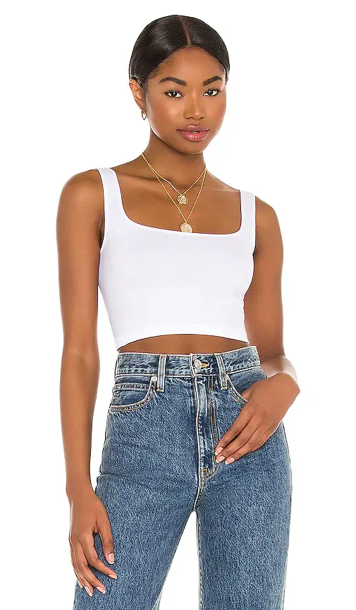 Free People Scoop Neck Crop Top | Image 1 Free People Scoop Neck Crop Top | Image 1