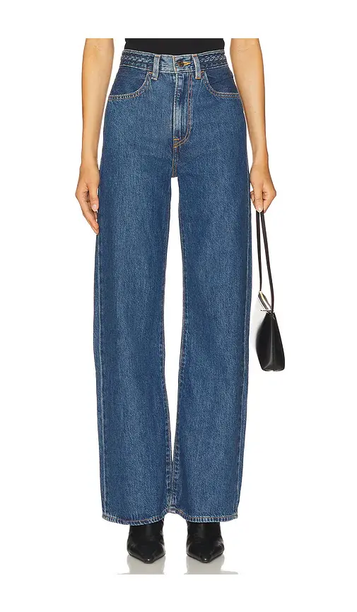 LEVI'S Ribcage Wide Leg Braided Jeans | Image 1 LEVI'S Ribcage Wide Leg Braided Jeans | Image 1