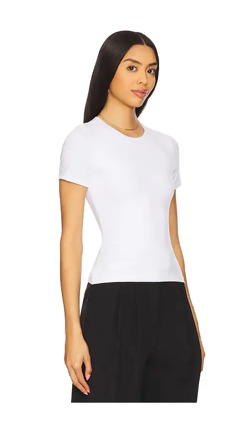 Spanx Smoothing Jersey Crew Neck Tee | Thumbnail 2