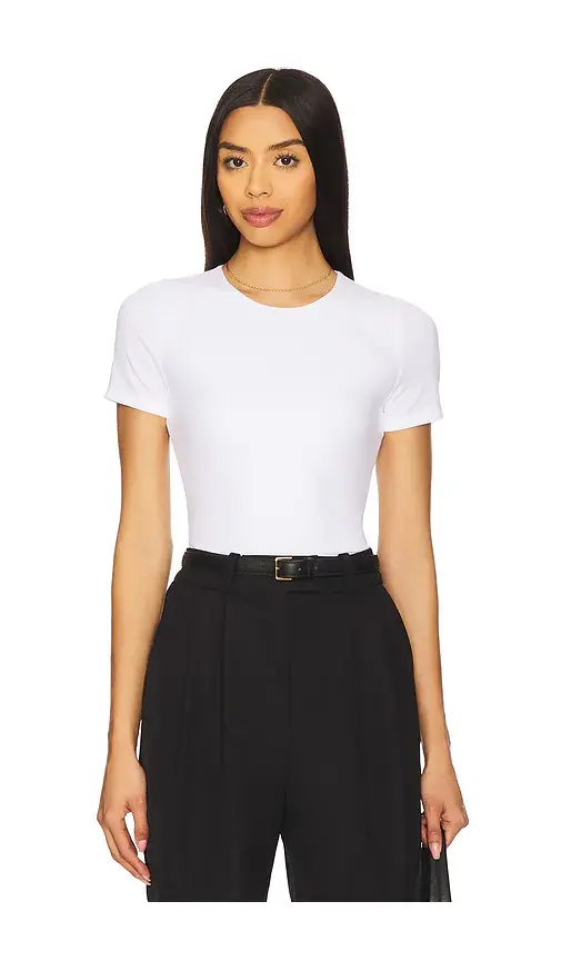 Spanx Smoothing Jersey Crew Neck Tee