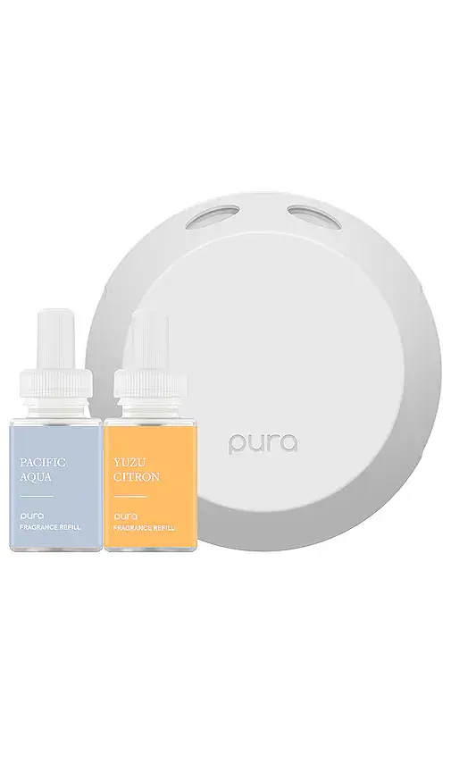 Pura Pacific Aqua & Yuzu Citron Starter Set | Image 1 Pura Pacific Aqua & Yuzu Citron Starter Set | Image 1