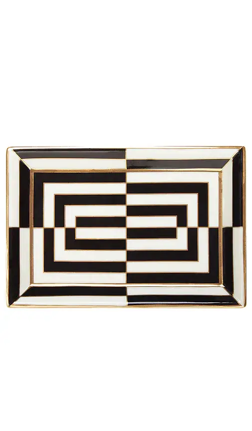 Jonathan Adler Op Art Rectangle Tray
