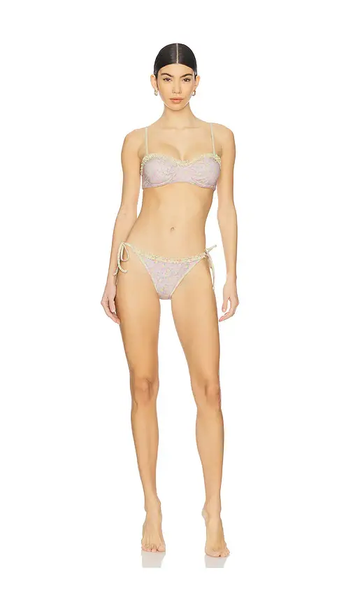 LoveShackFancy Tallie Bikini | Image 1 LoveShackFancy Tallie Bikini | Image 1