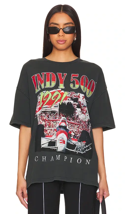 Indy 500 1991 Champion Oversized Tee
