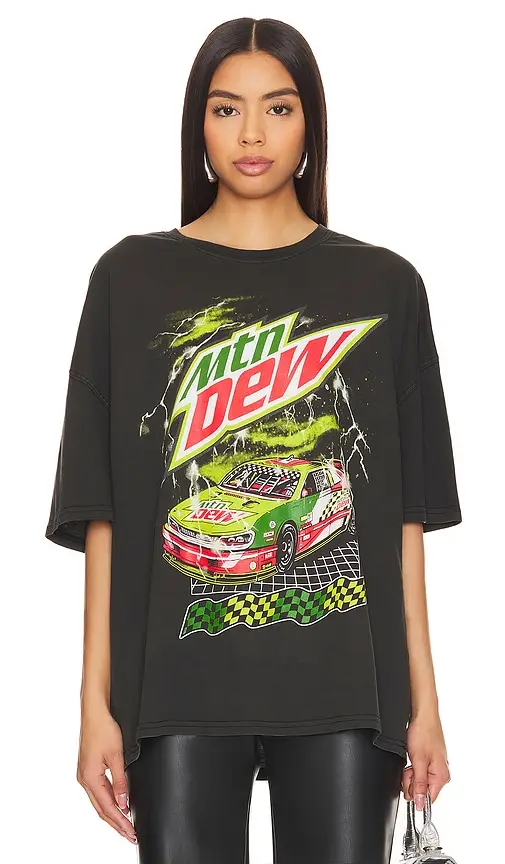 Philcos Mountain Dew Racing Oversized Tee