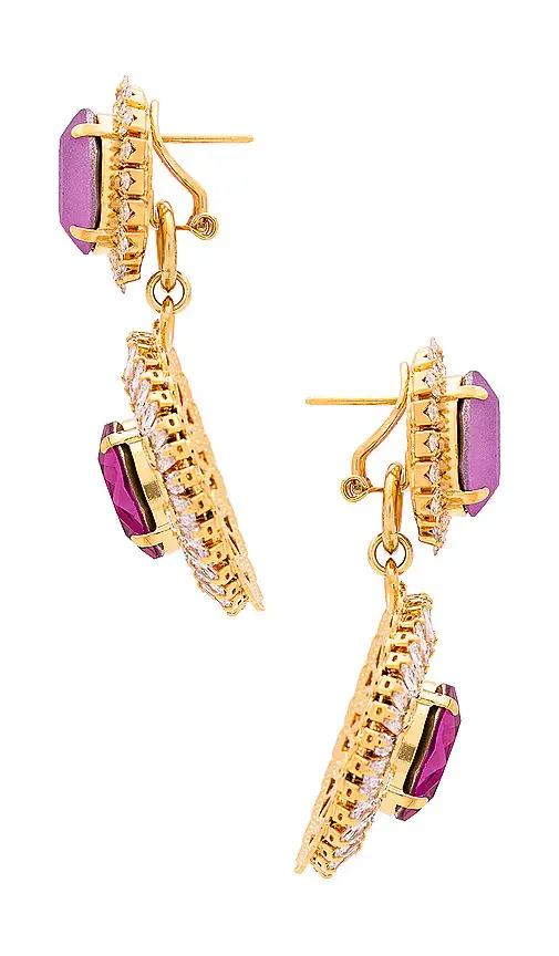 Anton Heunis Fuchsia Spectrum Oval Disc Chandelier | Thumbnail 2