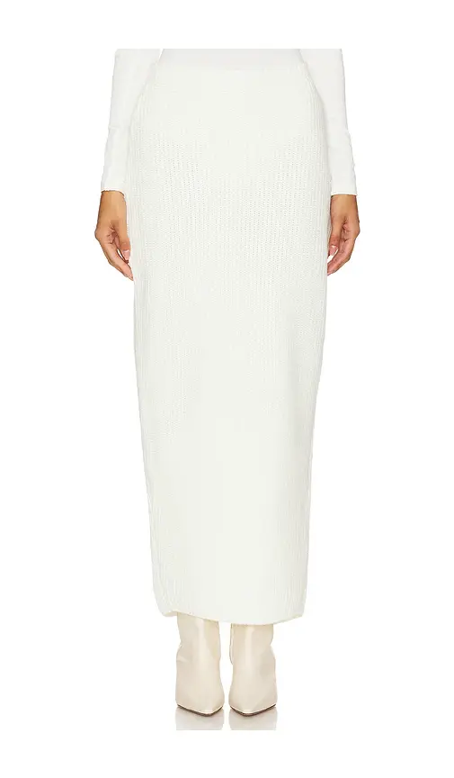 SELMACILEK Slit Midi Skirt | Image 1 SELMACILEK Slit Midi Skirt | Image 1