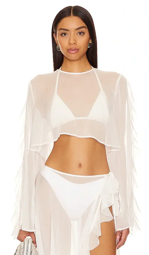 Shani Shemer Thoma Cropped Shirt | Image 1 Shani Shemer Thoma Cropped Shirt | Image 1