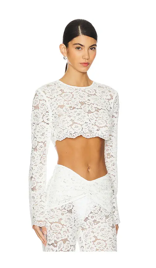 Shani Shemer Ella Crop Top | Thumbnail 2 Shani Shemer Ella Crop Top | Thumbnail 2