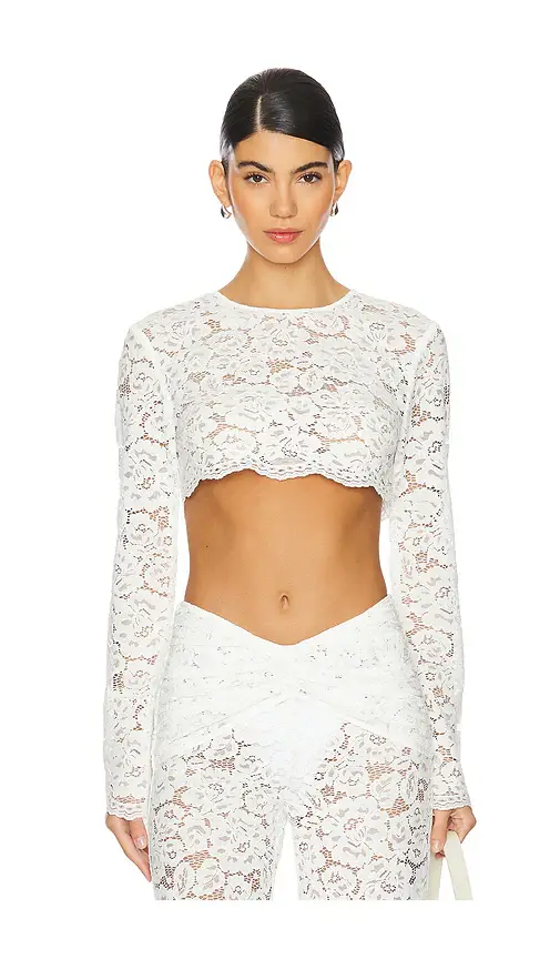 Shani Shemer Ella Crop Top | Image 1 Shani Shemer Ella Crop Top | Image 1