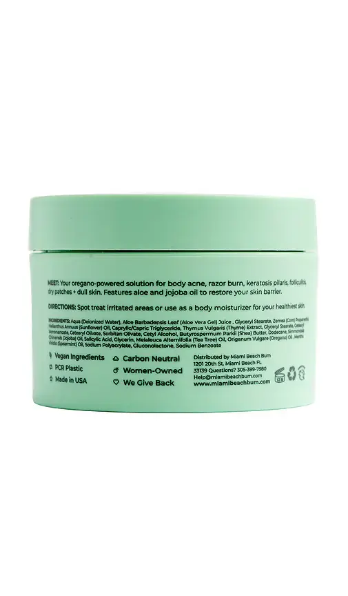 Miami Beach Bum Travel Mint Bum + Body Cream | Thumbnail 2 Miami Beach Bum Travel Mint Bum + Body Cream | Thumbnail 2