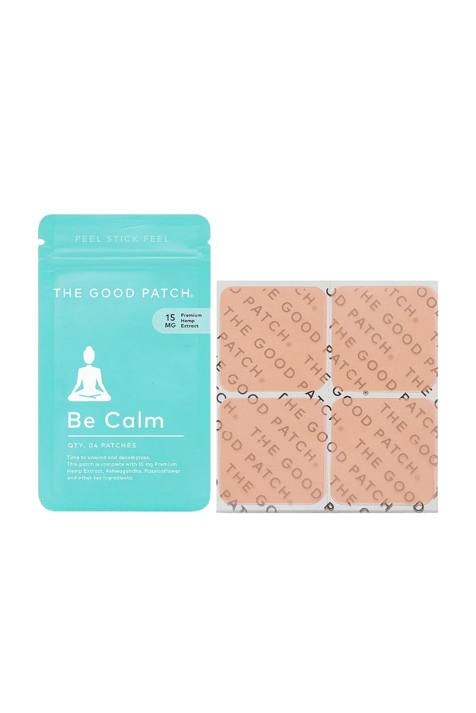 Be Calm Hemp Patch 4 count Be Calm Hemp Patch 4 count