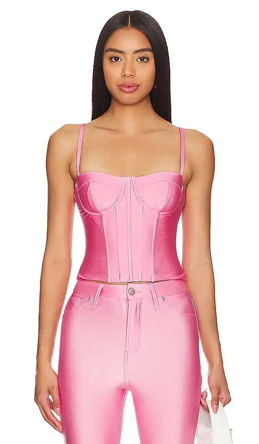 GOOD AMERICAN Compression Shine Corset | Image 1 GOOD AMERICAN Compression Shine Corset | Image 1