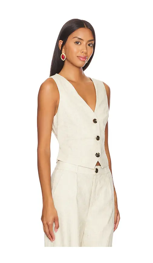SNDYS Allegra Linen Vest | Thumbnail 2 SNDYS Allegra Linen Vest | Thumbnail 2