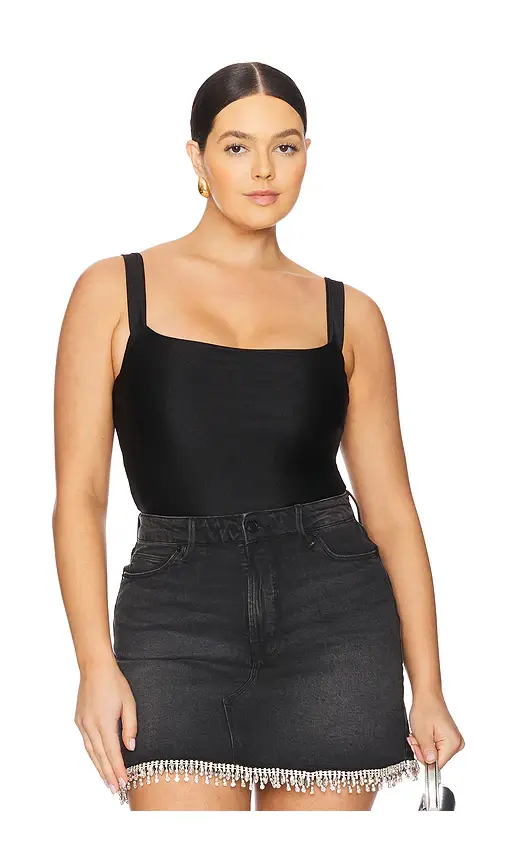 GOOD AMERICAN Compression Shine Bodysuit | Thumbnail 2