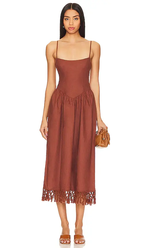 Tularosa Lexi Midi Dress | Image 1 Tularosa Lexi Midi Dress | Image 1
