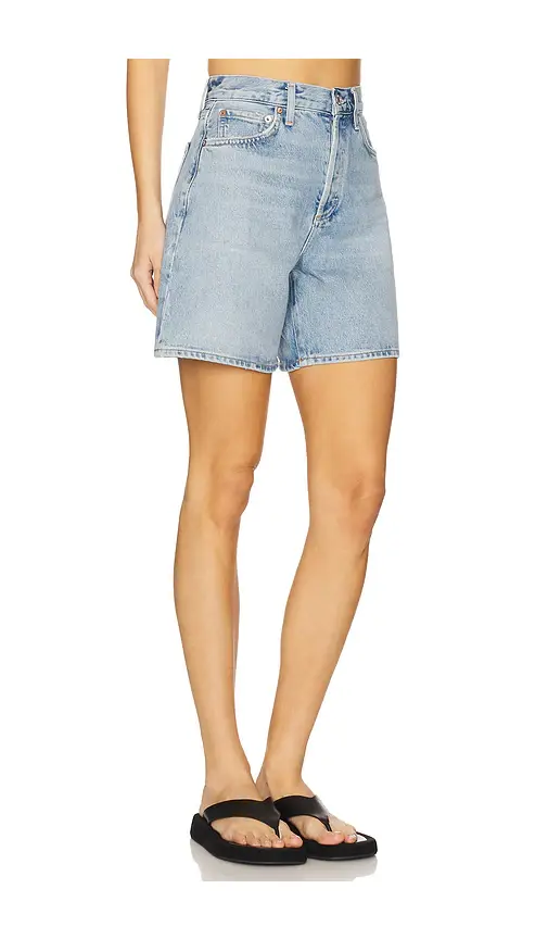 AGOLDE Dame High Rise Baggy Short | Thumbnail 2