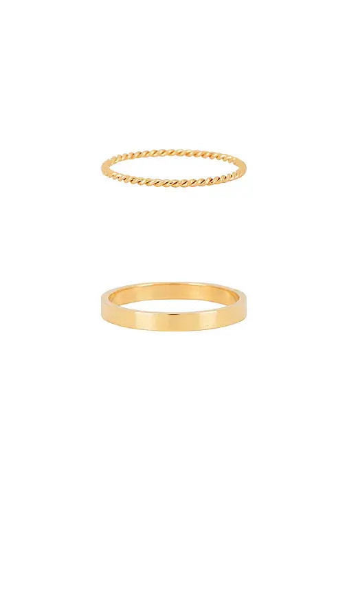 petit moments Stacker Thin Rings