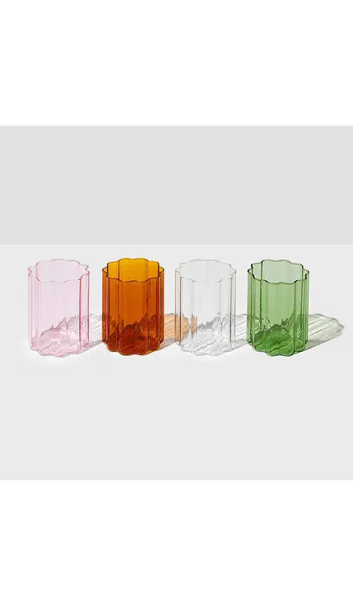 FAZEEK Wave Glass Set Of 4 | Thumbnail 2 FAZEEK Wave Glass Set Of 4 | Thumbnail 2