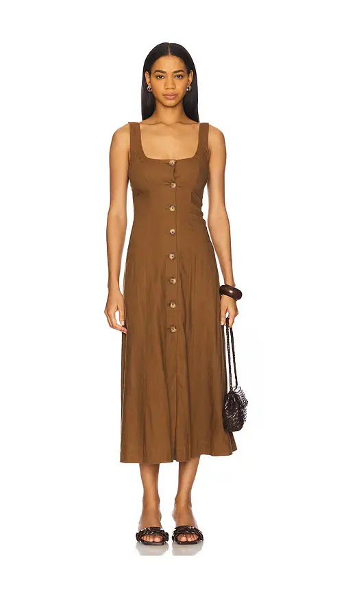 Tularosa Carley Midi Dress | Image 1 Tularosa Carley Midi Dress | Image 1