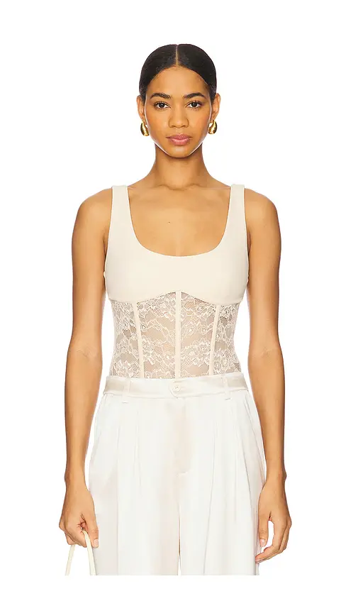 CAMI NYC Kimber Corset Bodysuit | Image 1 CAMI NYC Kimber Corset Bodysuit | Image 1