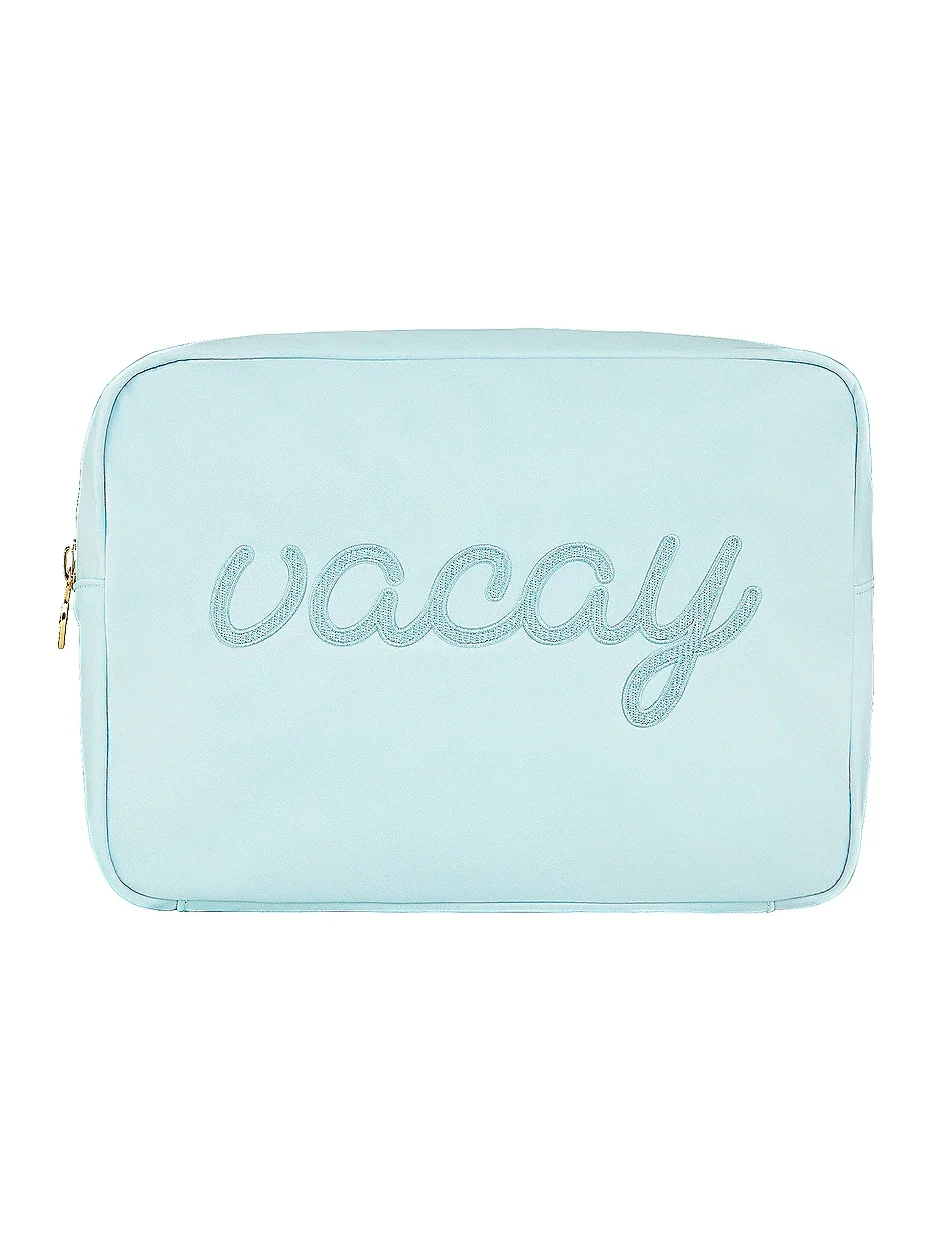 Sky Vacay Embroidered Large Pouch Sky Vacay Embroidered Large Pouch