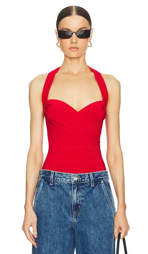Norma Kamali Cayla Bodysuit | Image 1 Norma Kamali Cayla Bodysuit | Image 1