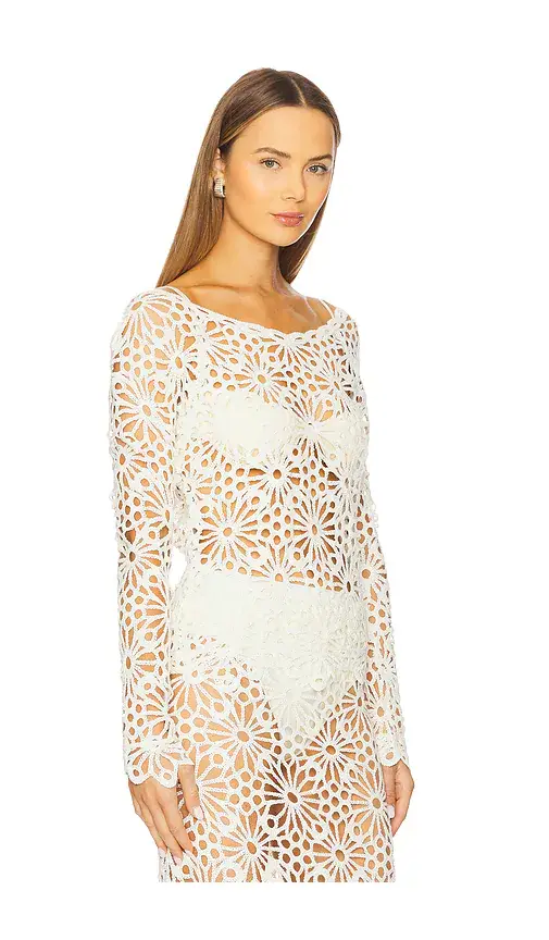 Norma Kamali Off Shoulder Raglan Top | Thumbnail 2