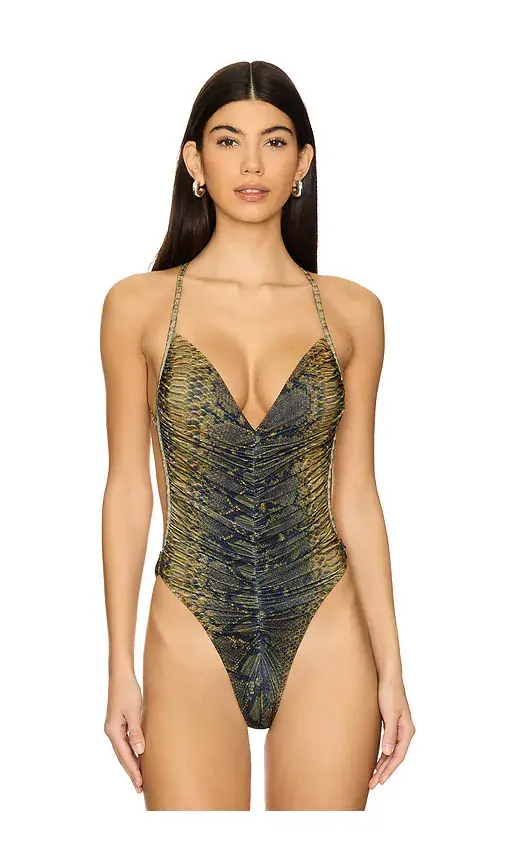 Norma Kamali Butterfly Mio Bodysuit | Thumbnail 2 Norma Kamali Butterfly Mio Bodysuit | Thumbnail 2
