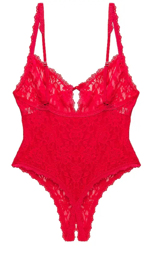 Hanky Panky Racy Signature Lace Open Teddy | Thumbnail 2 Hanky Panky Racy Signature Lace Open Teddy | Thumbnail 2