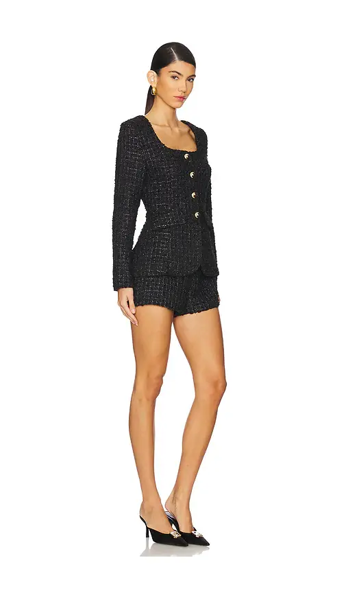 Amanda Uprichard Long Sleeve Kya Romper | Thumbnail 2
