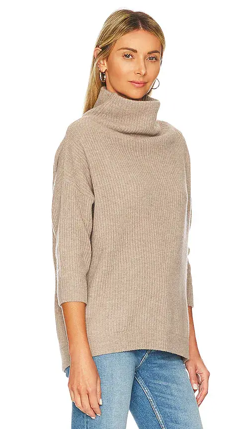 Autumn Cashmere Funnel Neck Sweater | Thumbnail 2 Autumn Cashmere Funnel Neck Sweater | Thumbnail 2