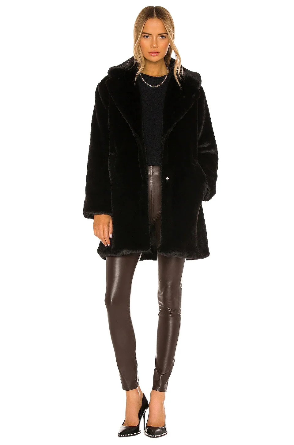 Linnea Faux Fur Coat Linnea Faux Fur Coat