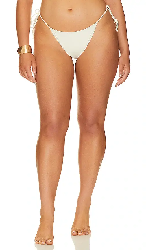 YEVRAH SWIM Santorini Minimal Bikini Bottom | Thumbnail 2