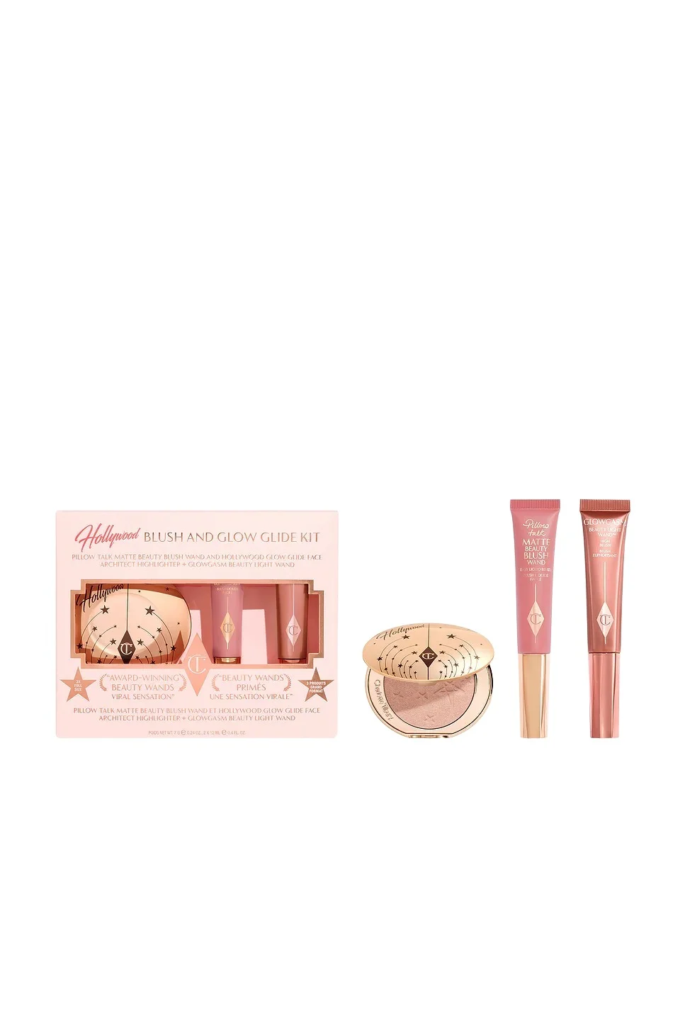 Charlotte Tilbury Hollywood Blush And Glow Glide Kit