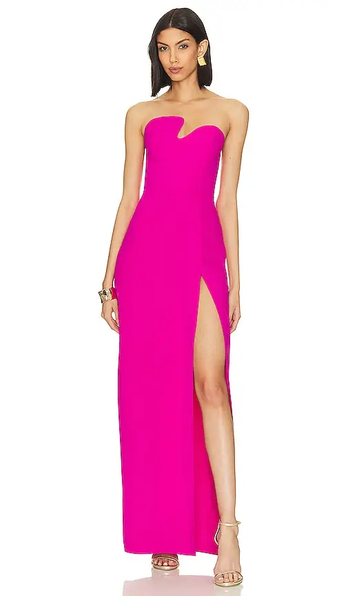 Amanda Uprichard X Revolve Strapless Puzzle Gown | Image 1 Amanda Uprichard X Revolve Strapless Puzzle Gown | Image 1