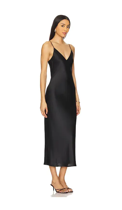 L'Agence Seridie Slip Midi Dress | Thumbnail 2 L'Agence Seridie Slip Midi Dress | Thumbnail 2