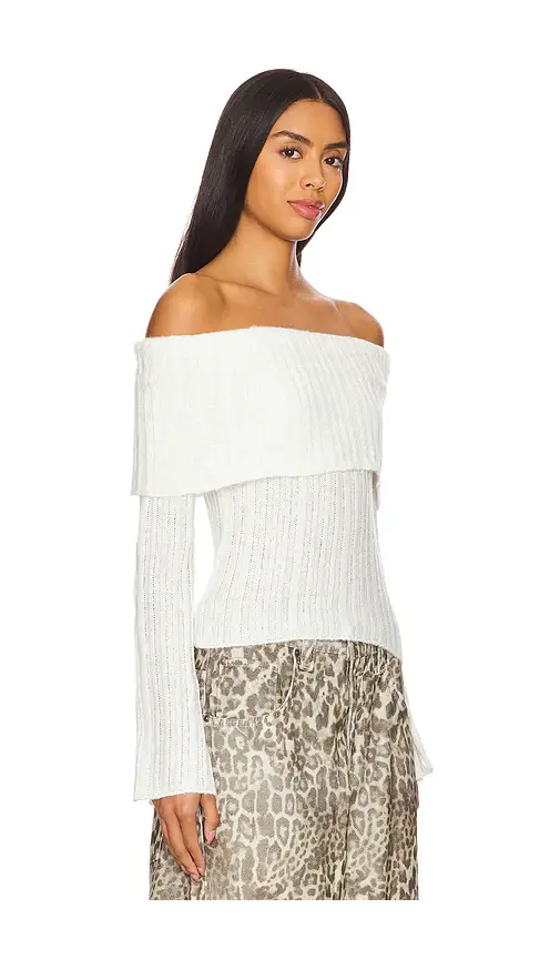 MORE TO COME Ingrid Off Shoulder Sweater | Thumbnail 2