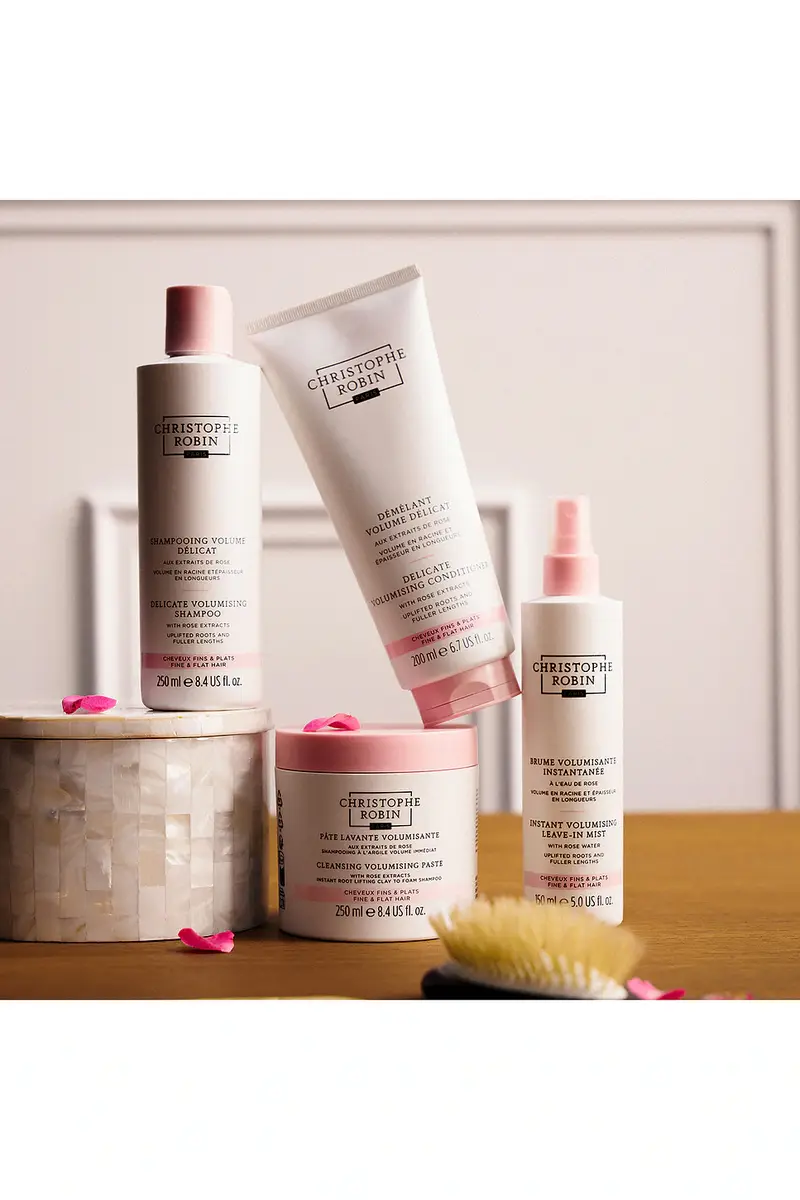 Christophe Robin Delicate Volume Shampoo With Rose Extracts | Thumbnail 9 Christophe Robin Delicate Volume Shampoo With Rose Extracts | Thumbnail 9