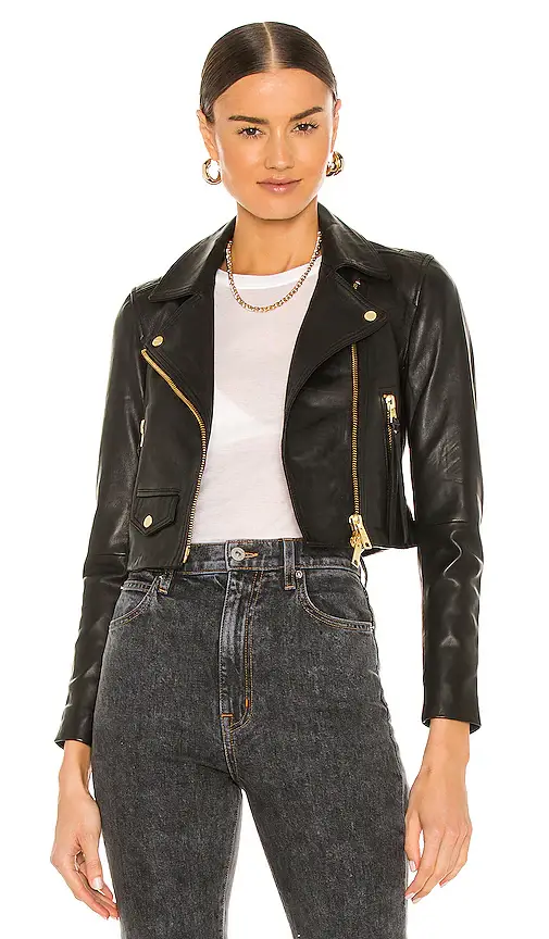 ALLSAINTS Elora Biker Jacket | Image 1 ALLSAINTS Elora Biker Jacket | Image 1