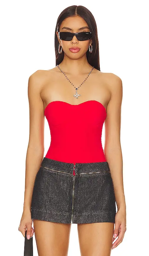superdown Stef Bustier Bodysuit | Image 1 superdown Stef Bustier Bodysuit | Image 1