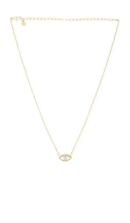 Ettika All Knowing Eye Crystal Necklace