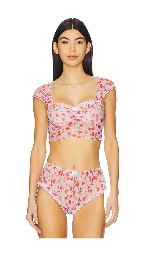 For Love & Lemons Lottie Sleep Top | Image 1 For Love & Lemons Lottie Sleep Top | Image 1